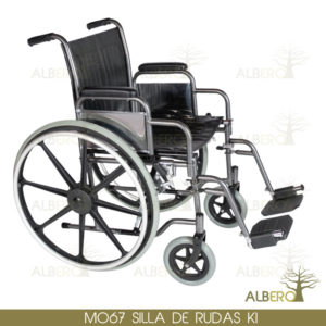 M-067 SILLA DE RUEDAS GRIS K I