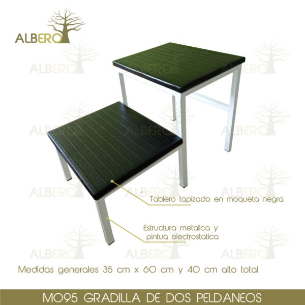 M-095 GRADILLA 2 PELDANIOS
