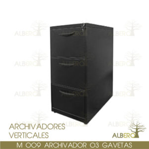 O-009 ARCHIVADOR DE 3 GAVETAS