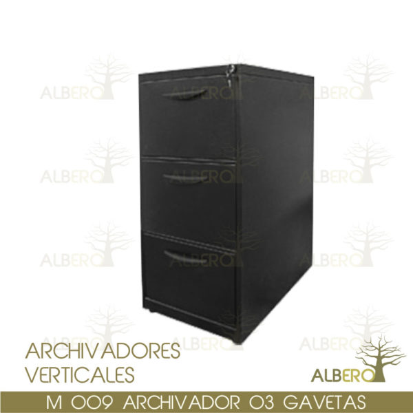 O-009 ARCHIVADOR DE 3 GAVETAS